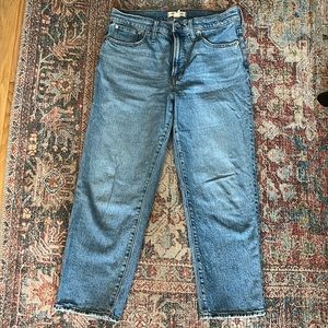 Madewell perfect vintage straight jean